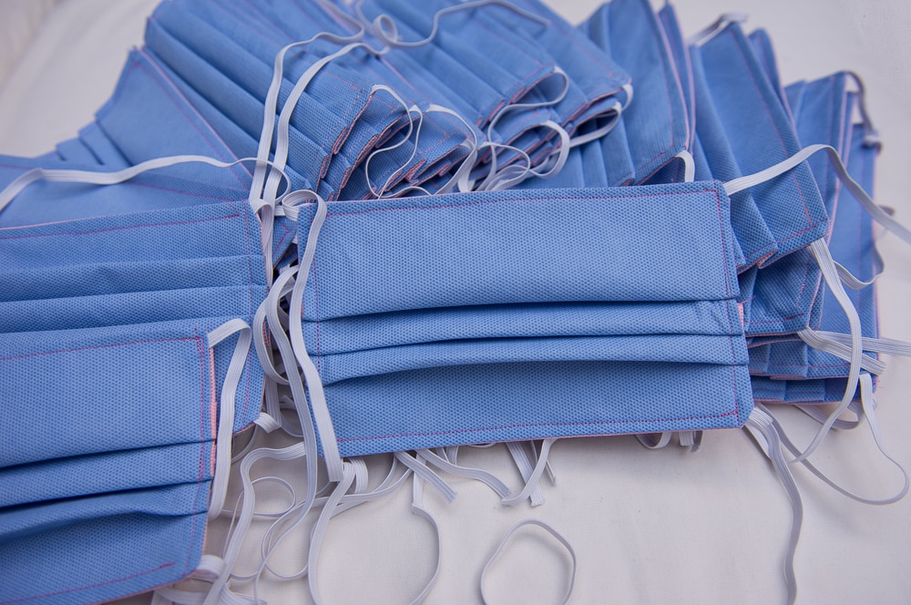 Maida Unveiled - Sewing medical face masks for the local hospital